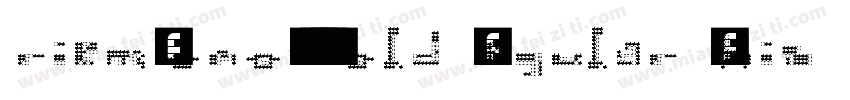 BriemMonoW00-Bold Regular Chisel No字体转换